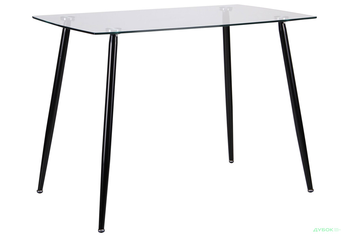 Изображение 3 - Стол обеденный Умберто черный/стекло прозрачное АМФ