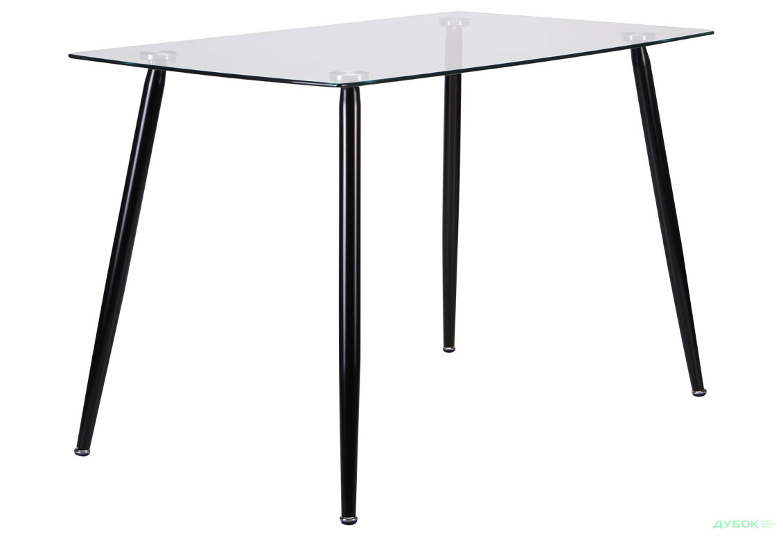 Изображение 4 - Стол обеденный Умберто черный/стекло прозрачное АМФ