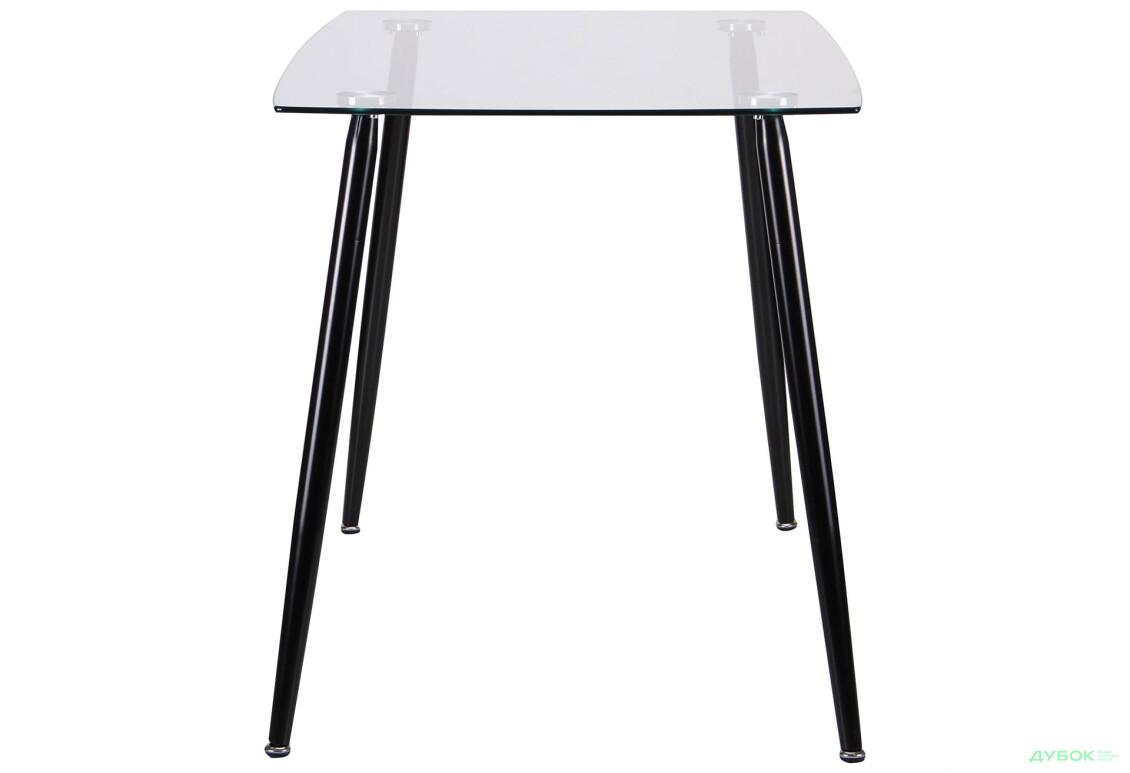 Изображение 5 - Стол обеденный Умберто черный/стекло прозрачное АМФ
