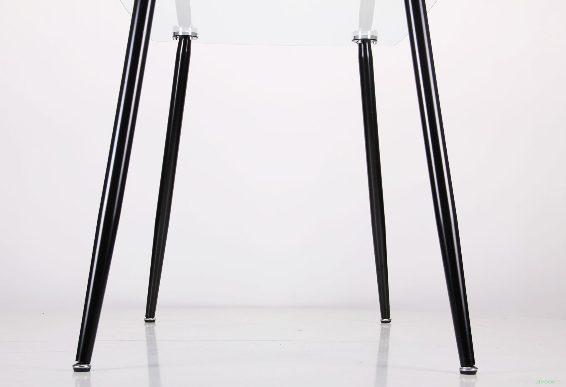 Изображение 9 - Стол обеденный Умберто черный/стекло прозрачное АМФ