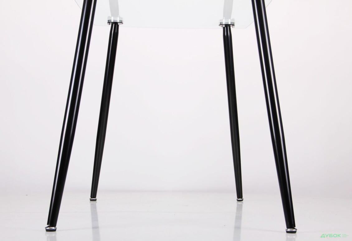 Изображение 9 - Стол обеденный Умберто черный/стекло прозрачное АМФ