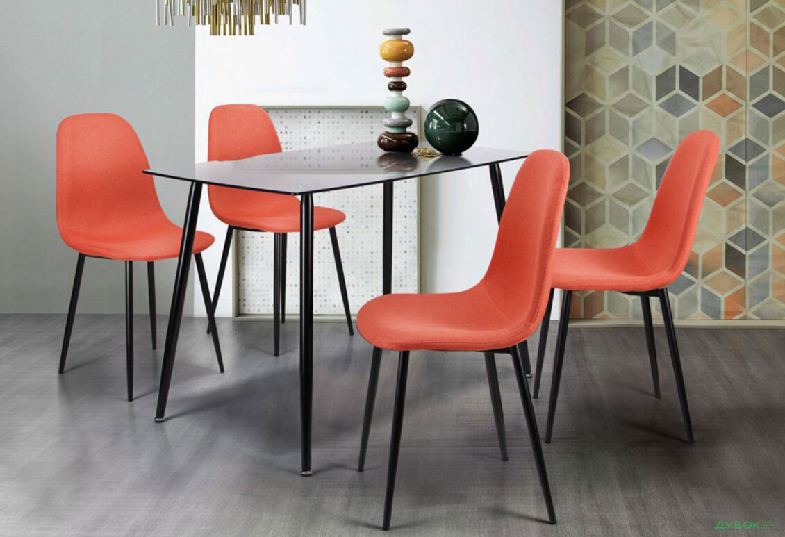 Изображение 12 - Стол обеденный Умберто черный/стекло прозрачное АМФ