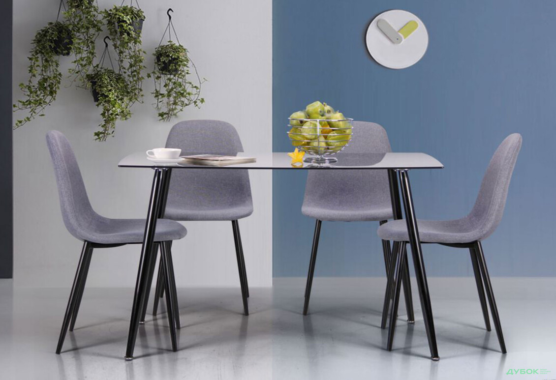 Изображение 14 - Стол обеденный Умберто черный/стекло прозрачное АМФ