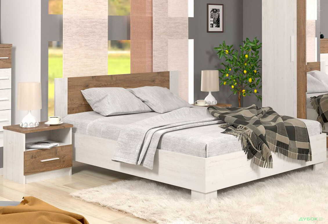 Зображення 2 - Модульна спальня Маркос (дуб апріл) Мебель Сервіс