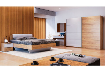 Спальня Асті 160 з шафою-купе 2.0 MiroMark