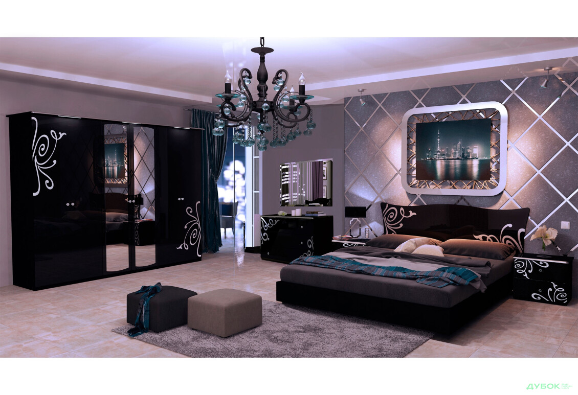 Спальня Богема Комплект 6D МироМарк