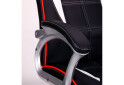 Фото 7 - Кресло Драйв 2 Anyfix, обивка экокожа PU черный/белый, арт.521798 АМФ
