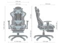 Зображення 17 - Крісло VR Racer Magnus Tilt, Relax, оббивка екошкіра PU, арт.515277