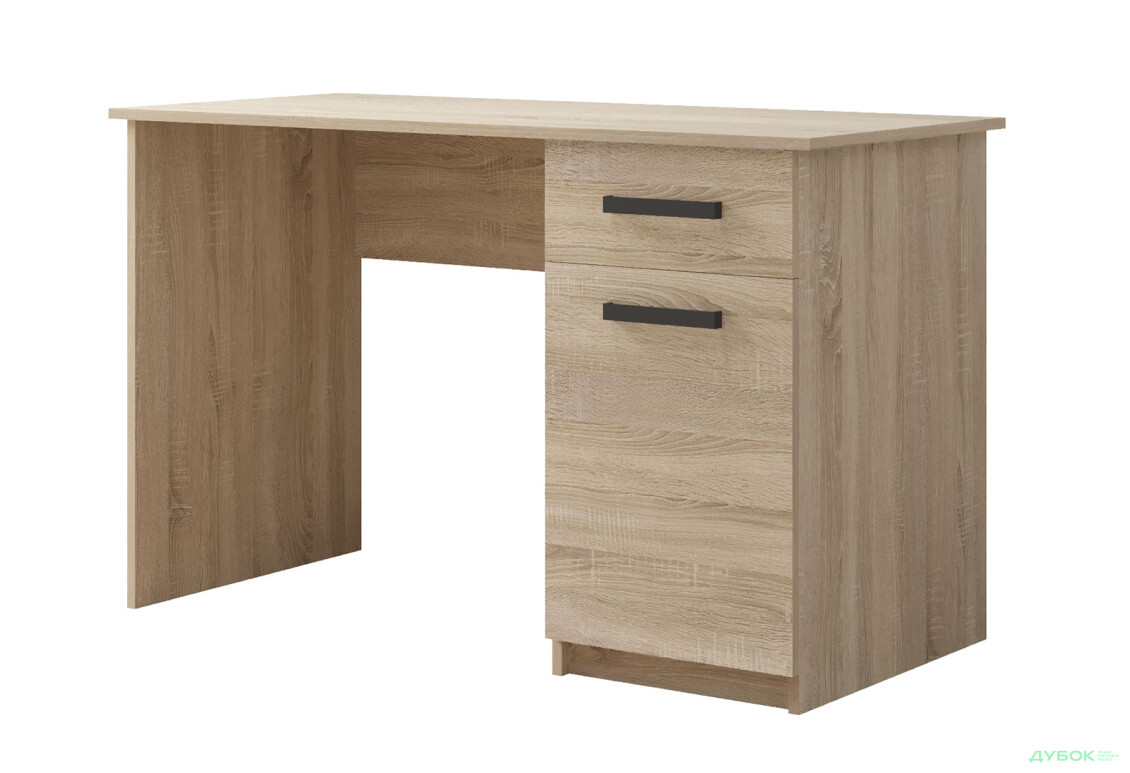 Стіл письмовий Kredens furniture СК-2 115x55 см з тумбою і шухлядою