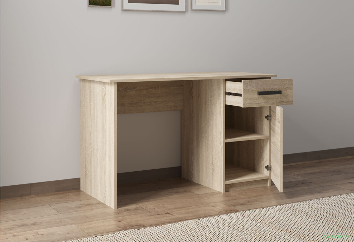 Зображення 4 - Стіл письмовий Kredens furniture СК-2 115x55 см з тумбою і шухлядою