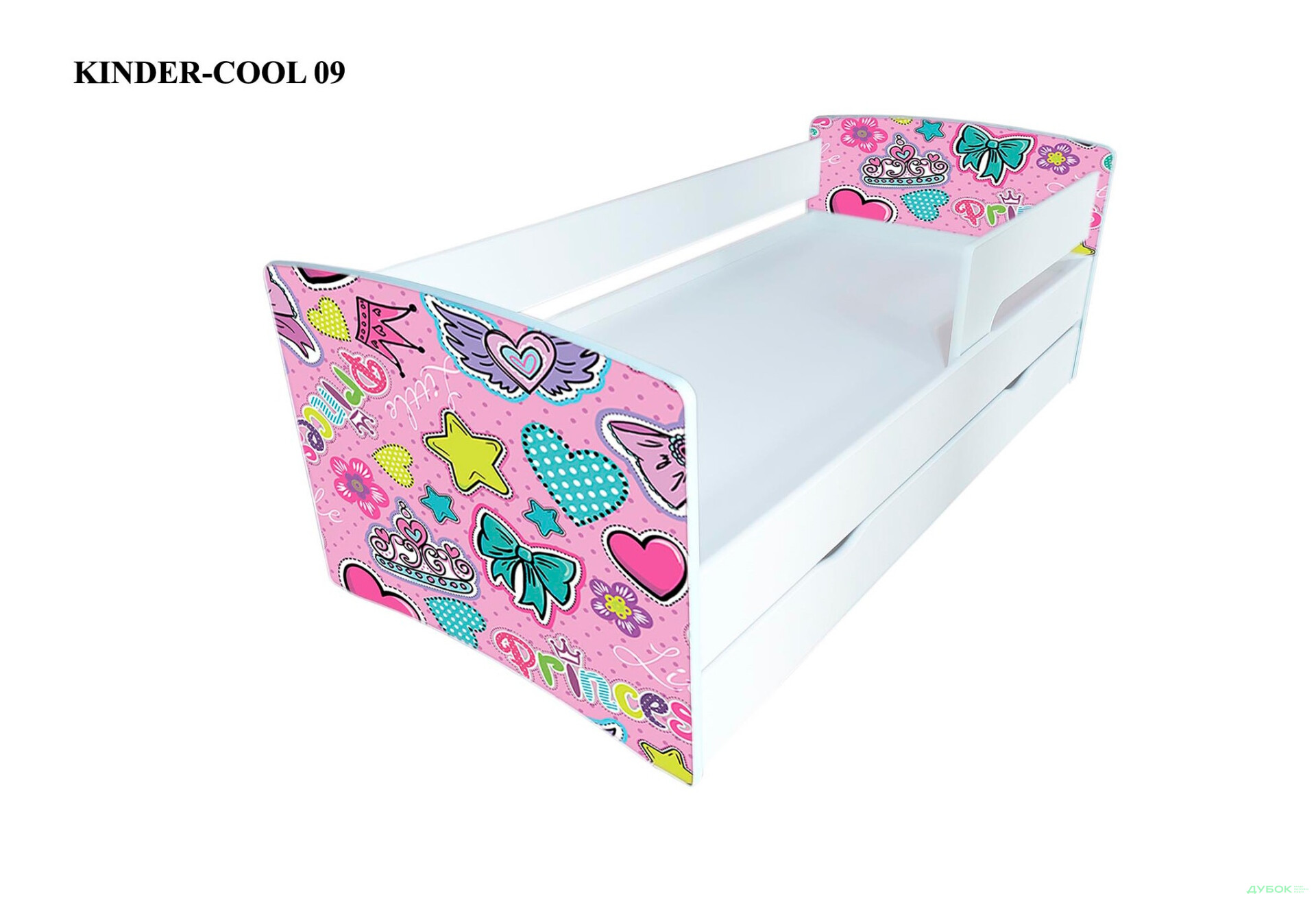 Зображення 8 - Серія Kinder-cool New / Кіндер-кул Нью (сп.м.80х170) + ящик та бортик Viorina-Deko