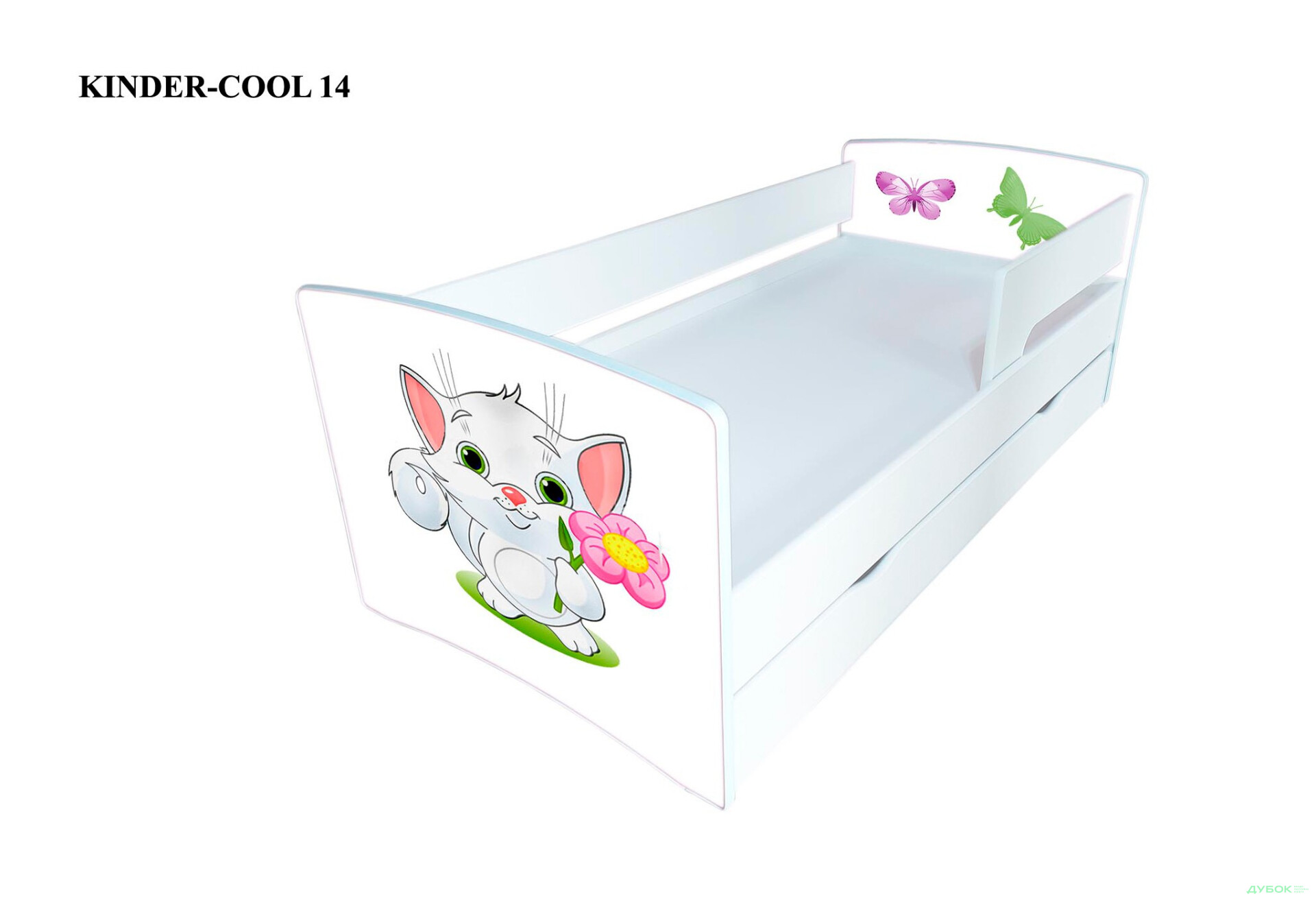 Зображення 11 - Серія Kinder-cool New / Кіндер-кул Нью (сп.м.80х170) + ящик та бортик Viorina-Deko