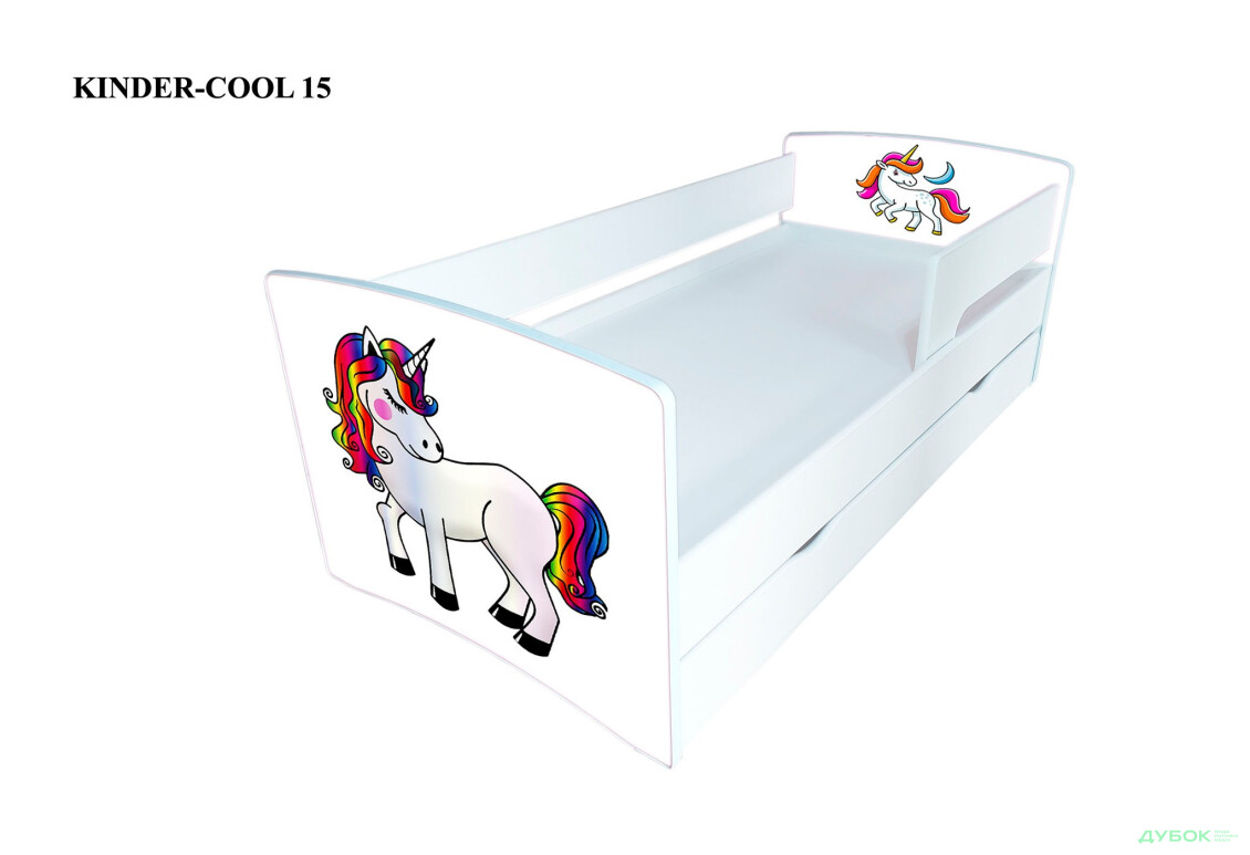 Зображення 17 - Серія Kinder-cool New / Кіндер-кул Нью (сп.м.80х170) + ящик та бортик Viorina-Deko