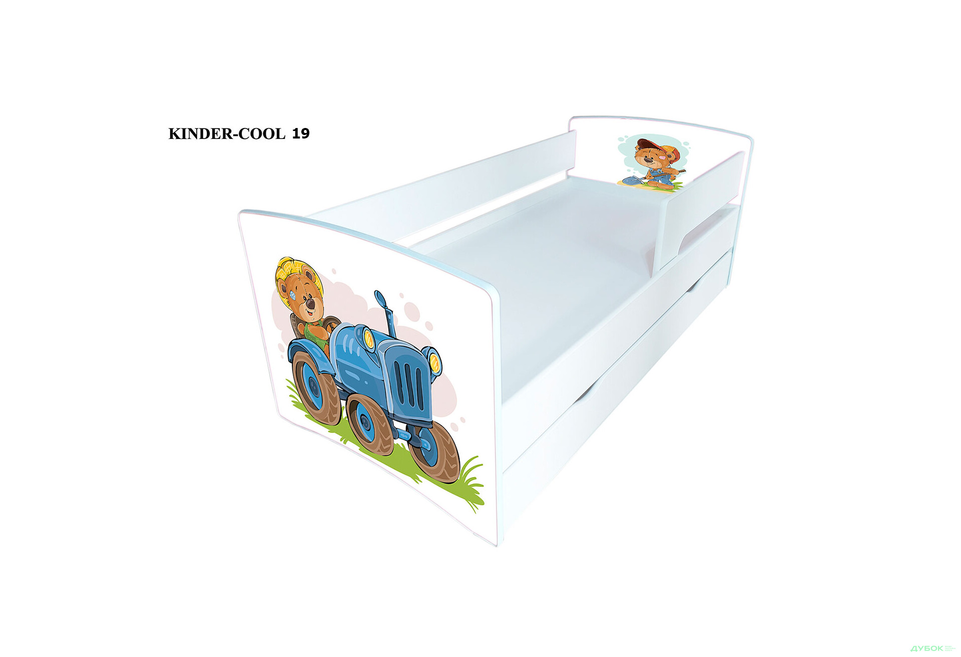 Зображення 19 - Серія Kinder-cool New / Кіндер-кул Нью (сп.м.80х170) + ящик та бортик Viorina-Deko