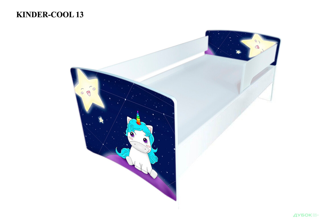 Зображення 11 - Серія Kinder-cool New / Кіндер-кул Нью (сп.м.80х170) без ящика + бортик Viorina-Deko