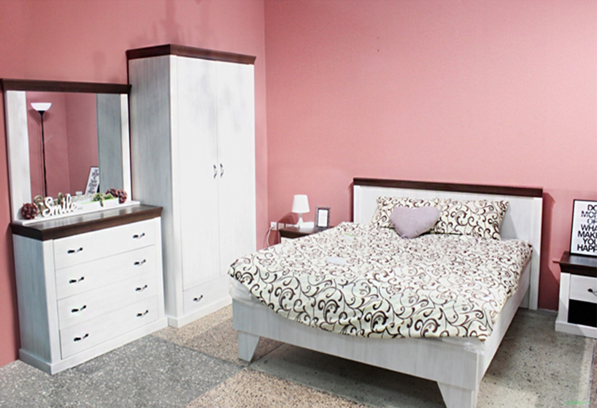 Фото 3 - Спальня Лавенда Комплект з двома шафами VMV holding