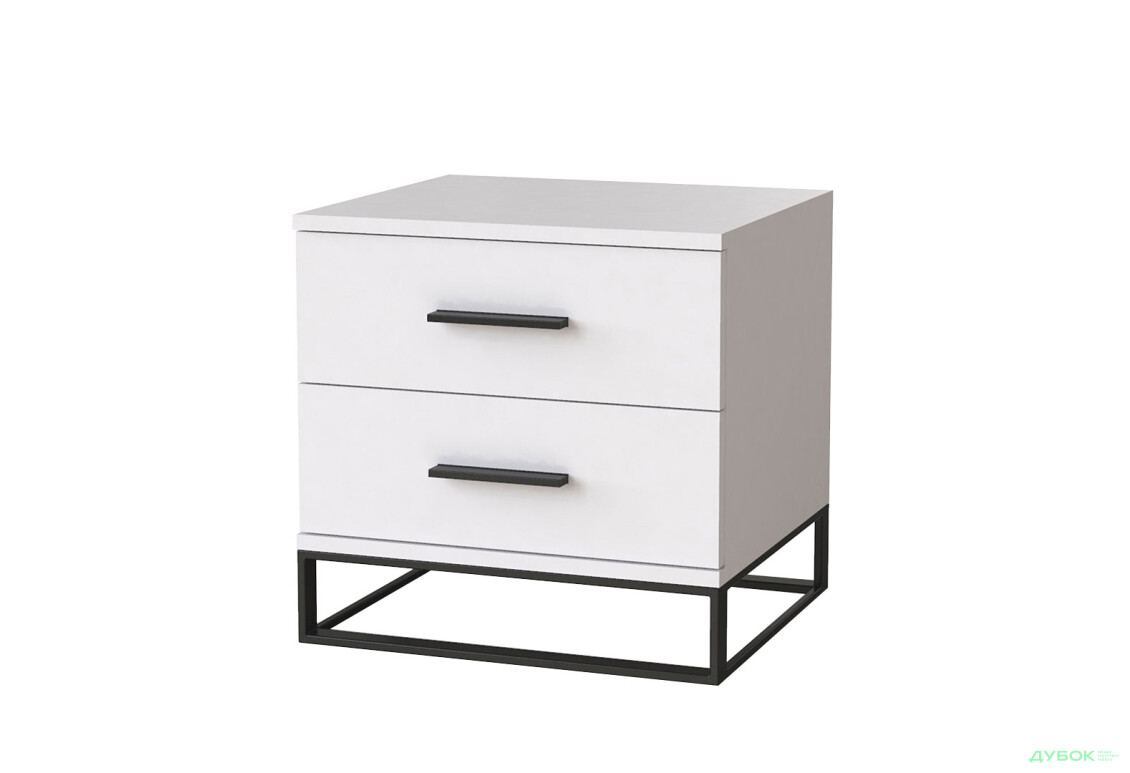 Тумба прикроватная Art In Head Аскэт с 2 ящиками 48 см - Изображение 1 Изображение 1 - Тумба прикроватная Art In Head Аскэт с 2 ящиками 48 см