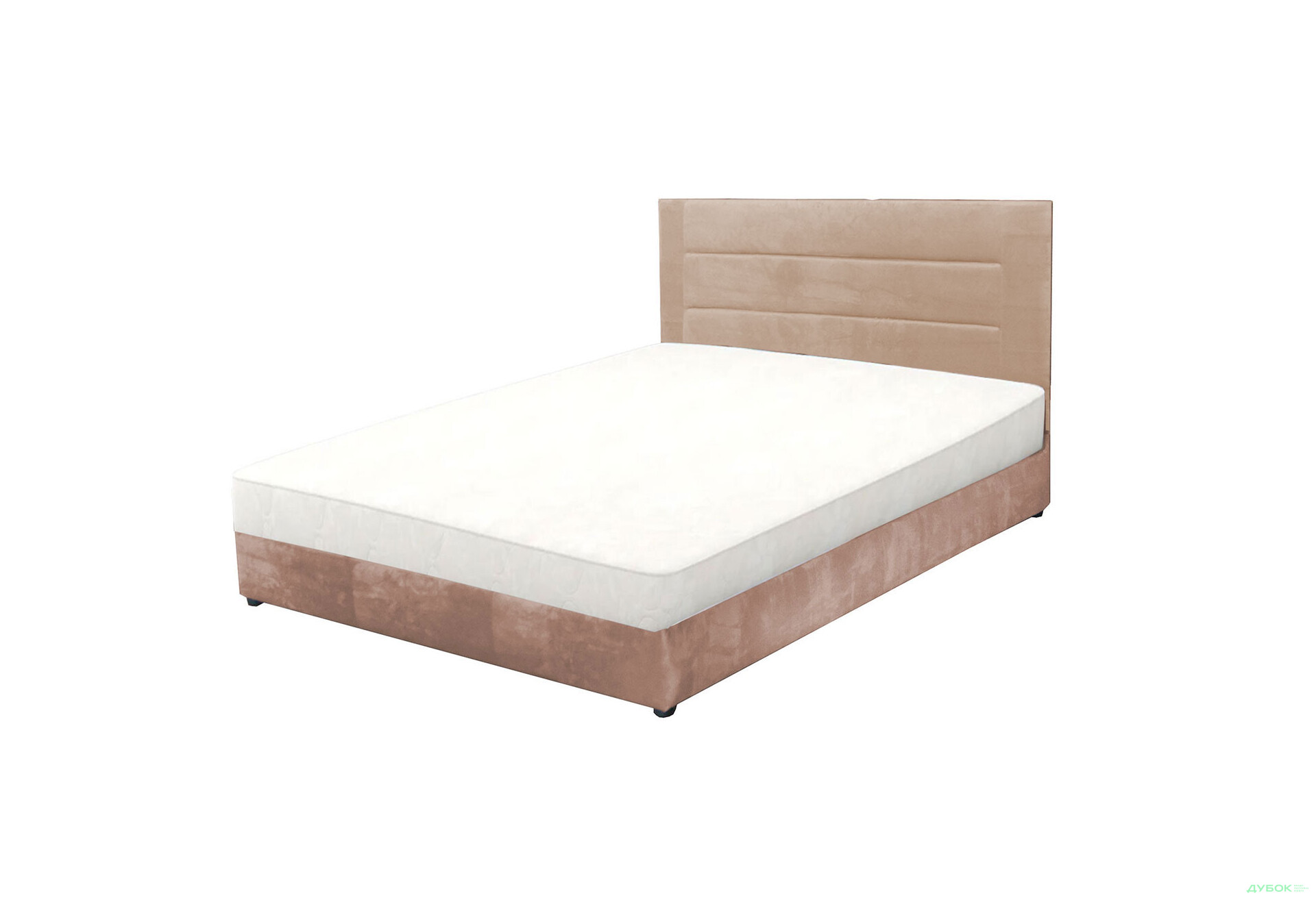 Ліжко Горизонталь (горизонтальні смуги) (Velluto 3 mika) Vika - Зображення 1 Зображення 1 - Ліжко Горизонталь (горизонтальні смуги) (Velluto 3 mika) Vika