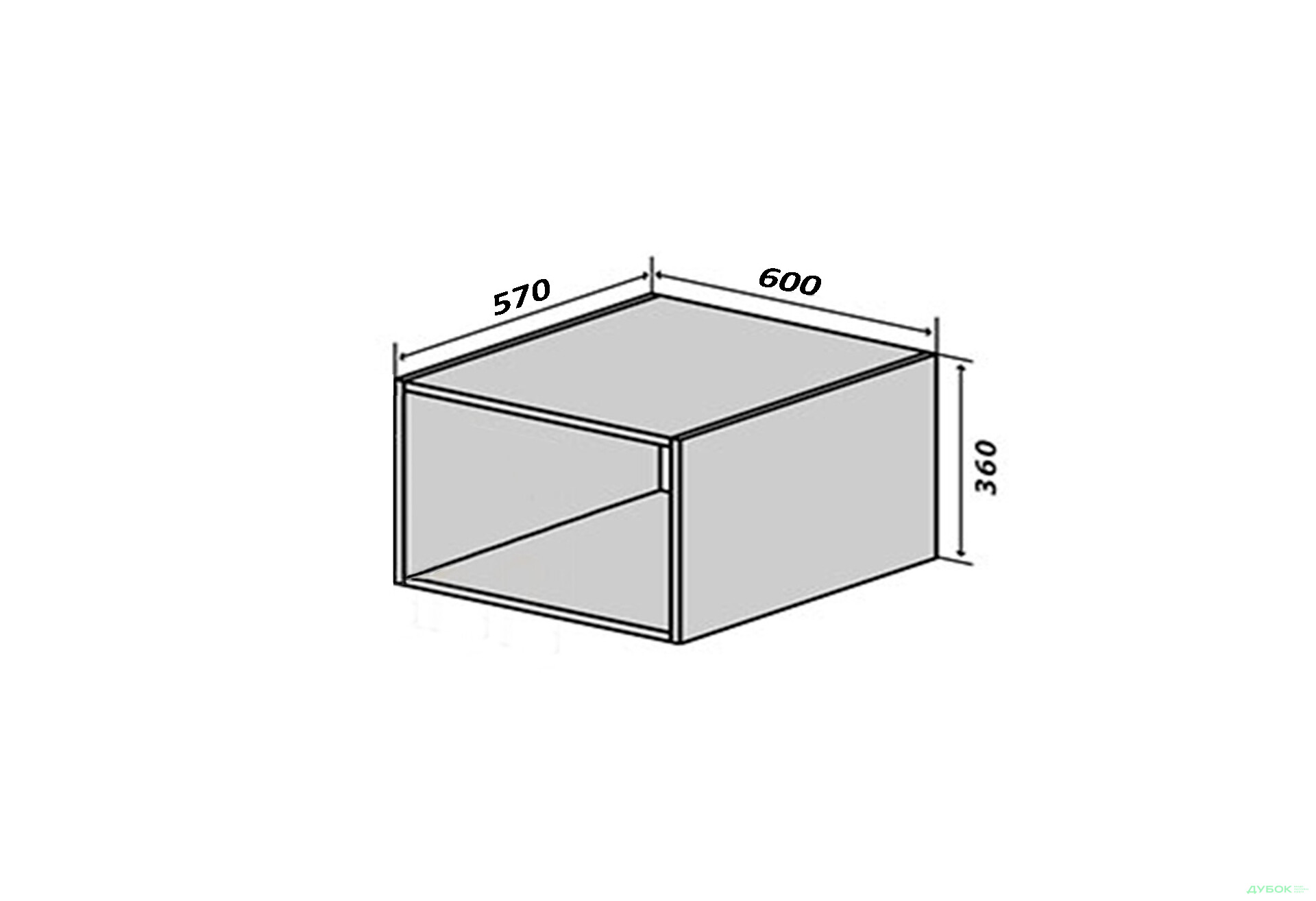 Зображення 1 - Корпус №66 вп 600*360 VIP-master