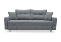 Зображення 3 - Диван Elegant Бенефіт 44 220x90 см темно-сірий