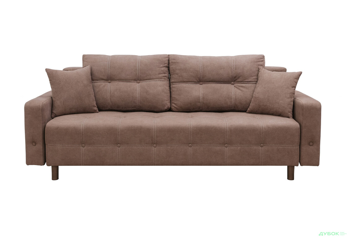Диван Элегант Бенефит 45 220x90 см коричневый - Изображение 1 Изображение 1 - Диван Элегант Бенефит 45 220x90 см коричневый