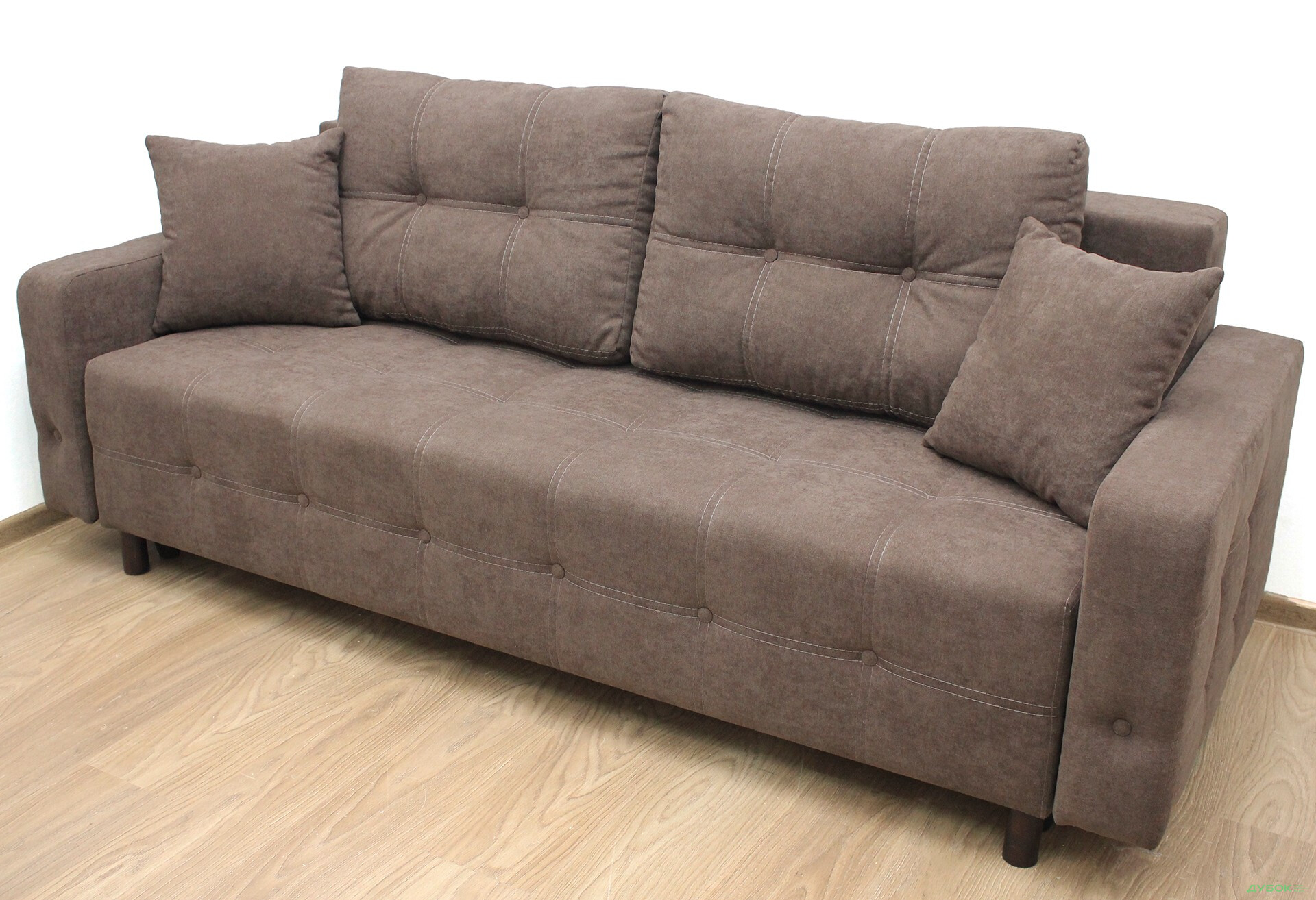 Диван Элегант Бенефит 45 220x90 см коричневый - Изображение 4 Изображение 4 - Диван Элегант Бенефит 45 220x90 см коричневый