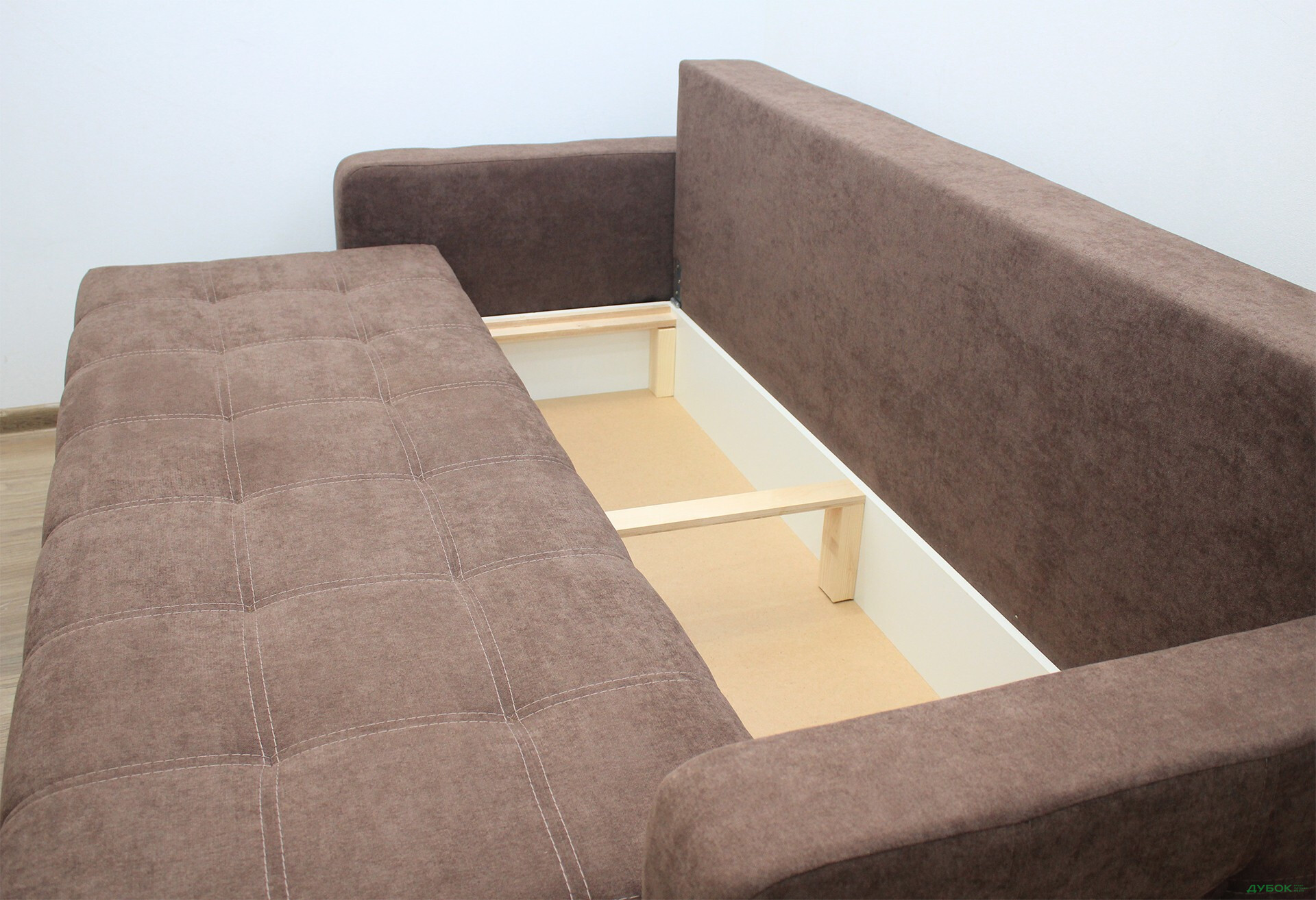 Диван Элегант Бенефит 45 220x90 см коричневый - Изображение 8 Изображение 8 - Диван Элегант Бенефит 45 220x90 см коричневый