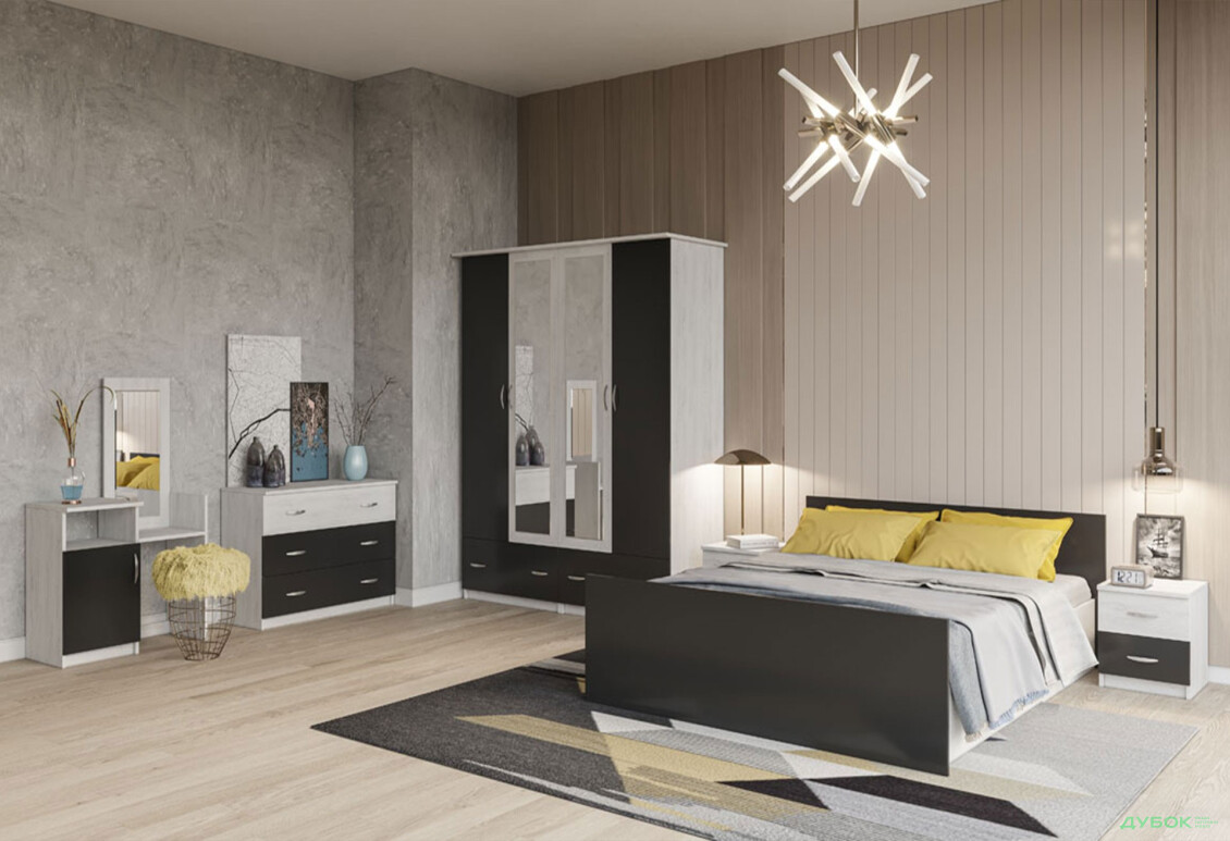 Модульна спальня Соня New Світ Меблів - Зображення 1 Зображення 1 - Модульна спальня Соня New Світ Меблів