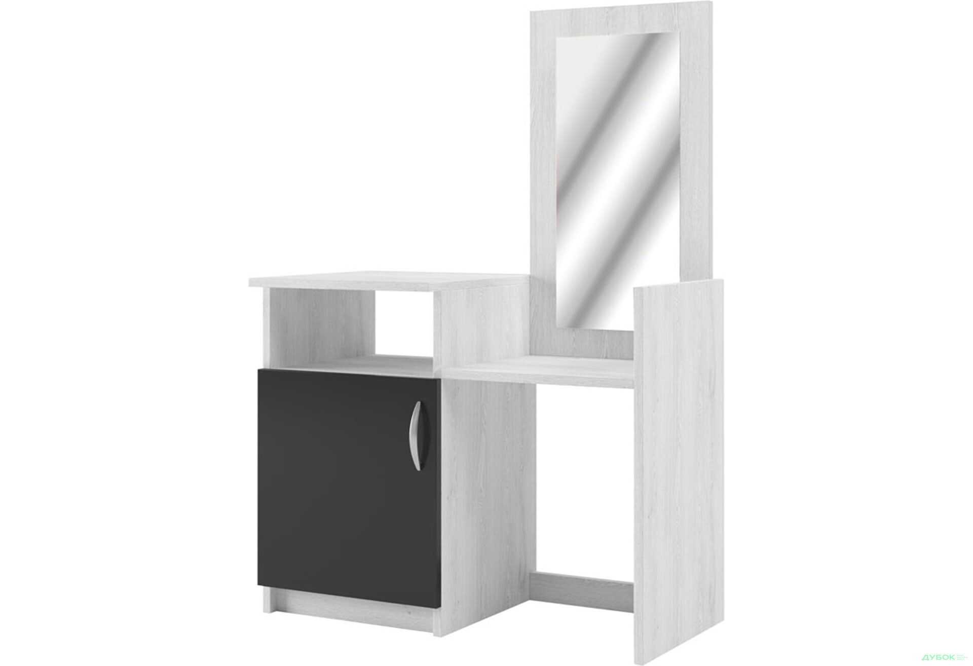 Стіл туалетний Світ Меблів Соня New з тумбою та дзеркалом 81 см - Зображення 1 Зображення 1 - Стіл туалетний Світ Меблів Соня New з тумбою та дзеркалом 81 см