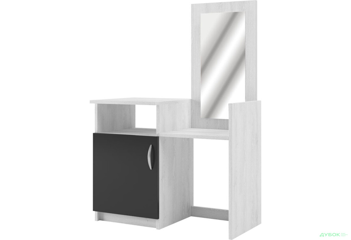 Стіл туалетний Світ Меблів Соня New з тумбою та дзеркалом 81 см - Зображення 1 Зображення 1 - Стіл туалетний Світ Меблів Соня New з тумбою та дзеркалом 81 см