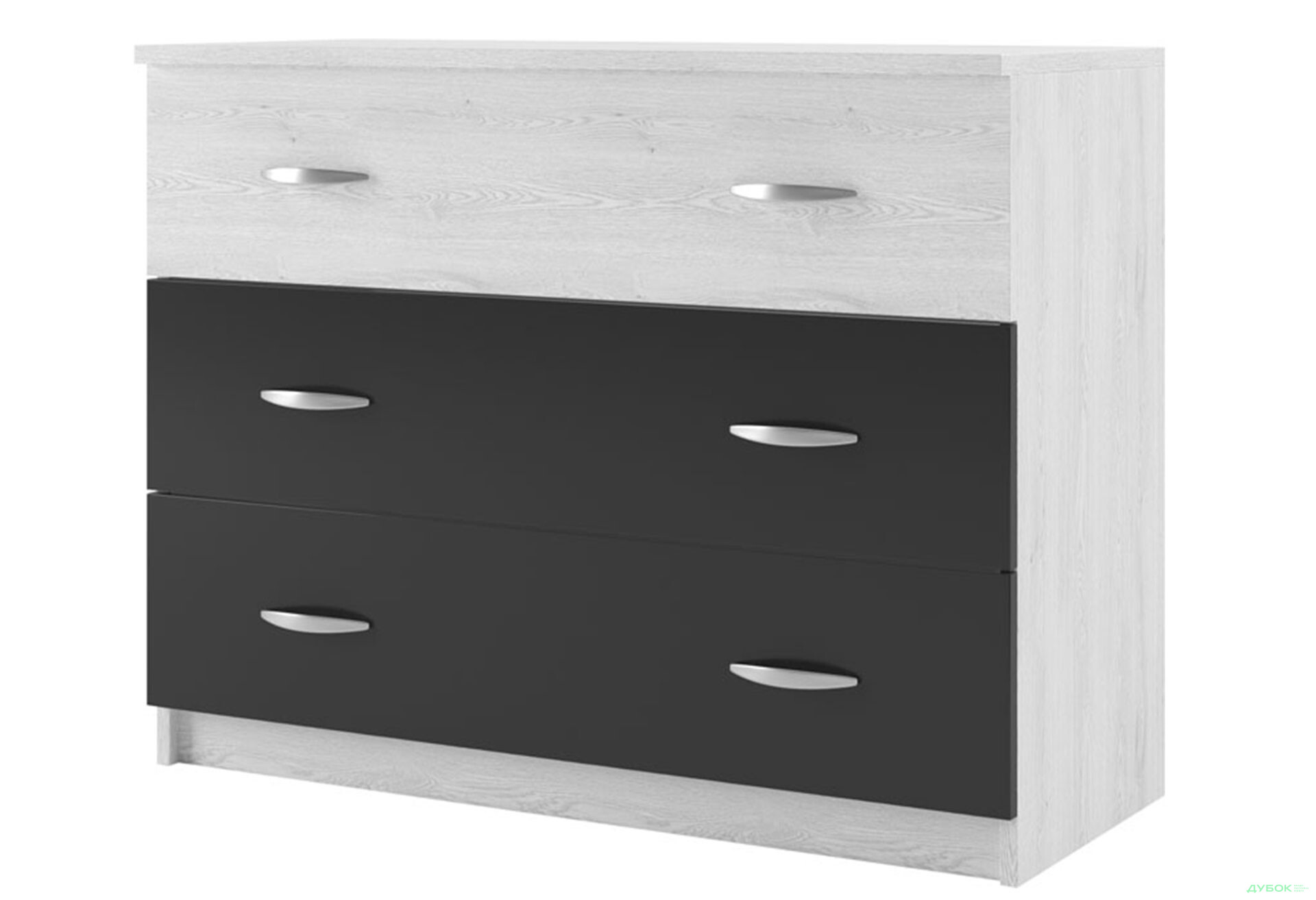 Комод Світ Меблів Соня New з 3 шухлядами 100 см - Зображення 1 Зображення 1 - Комод Світ Меблів Соня New з 3 шухлядами 100 см