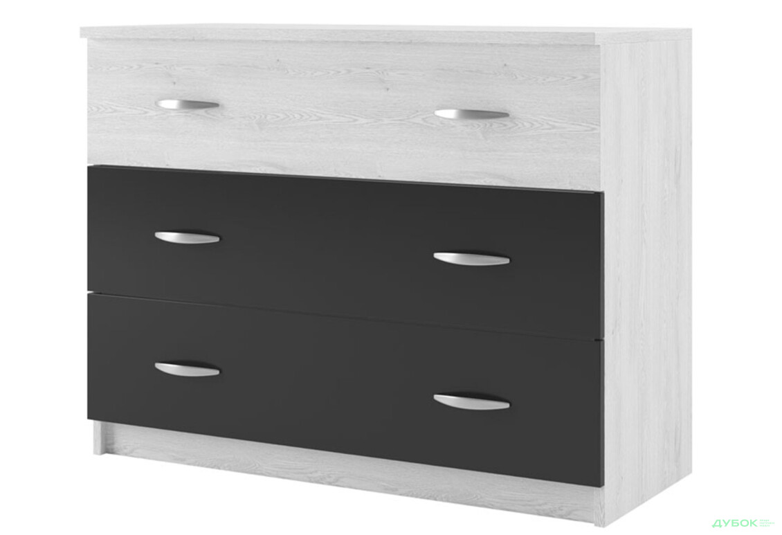 Комод Світ Меблів Соня New з 3 шухлядами 100 см - Зображення 1 Зображення 1 - Комод Світ Меблів Соня New з 3 шухлядами 100 см