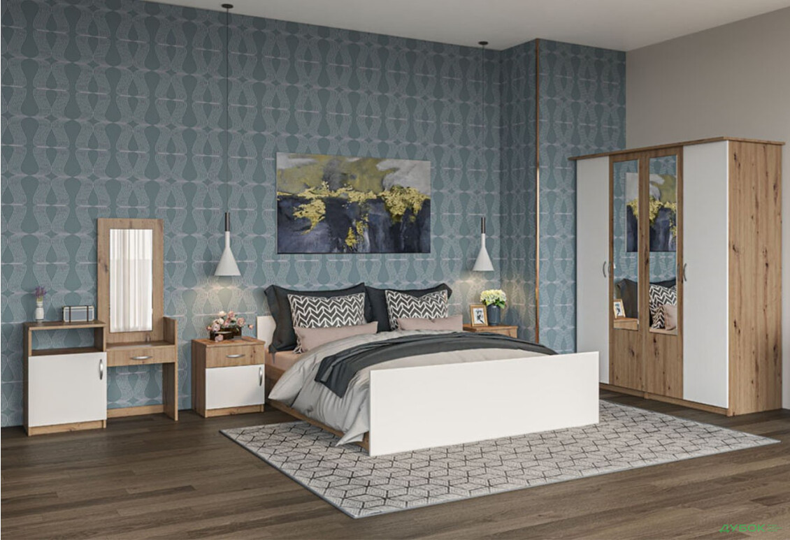Спальня Кім New I Світ Меблів - Зображення 1 Зображення 1 - Спальня Кім New I Світ Меблів