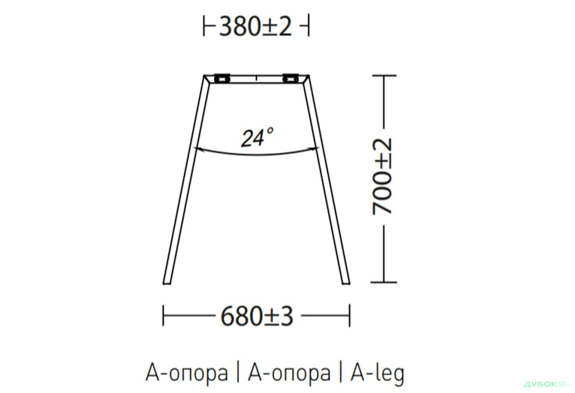 Стіл обідній Новий Стиль Baden Black (25) 120x68 см - Зображення 2 Зображення 2 - Стіл обідній Новий Стиль Baden Black (25) 120x68 см