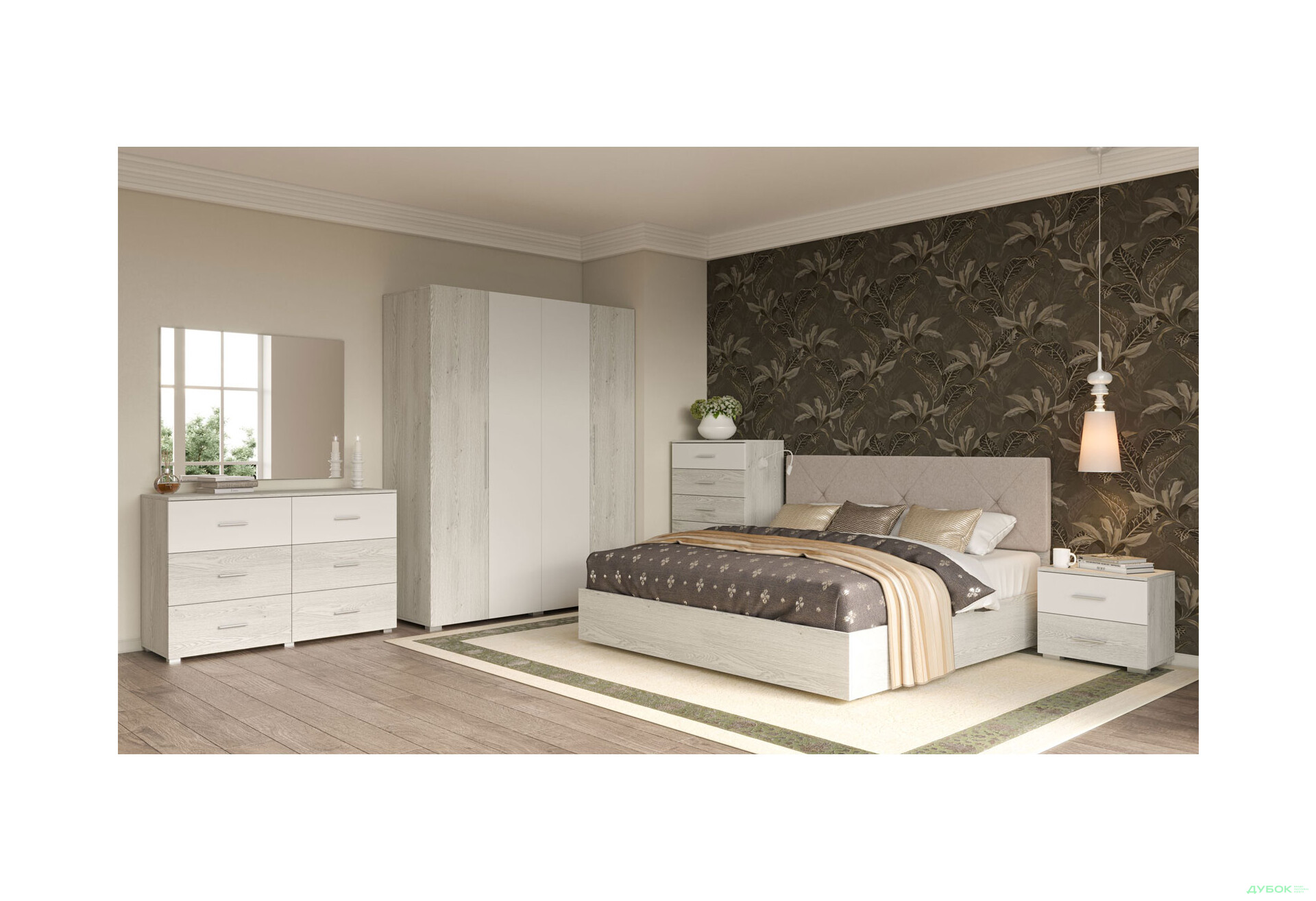 Зображення 2 - Модульна спальня Ромбо Світ Меблів