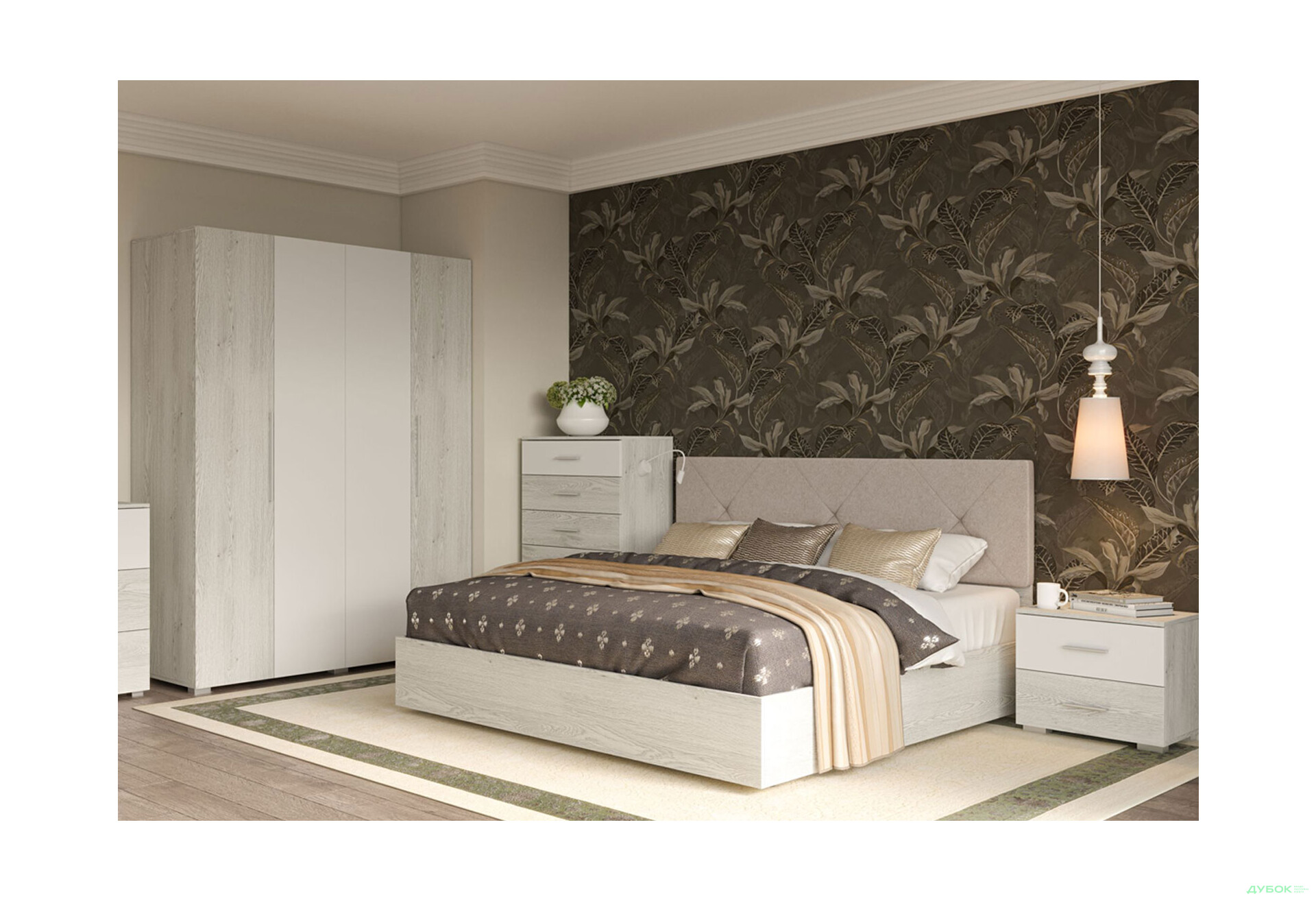 Зображення 3 - Модульна спальня Ромбо Світ Меблів