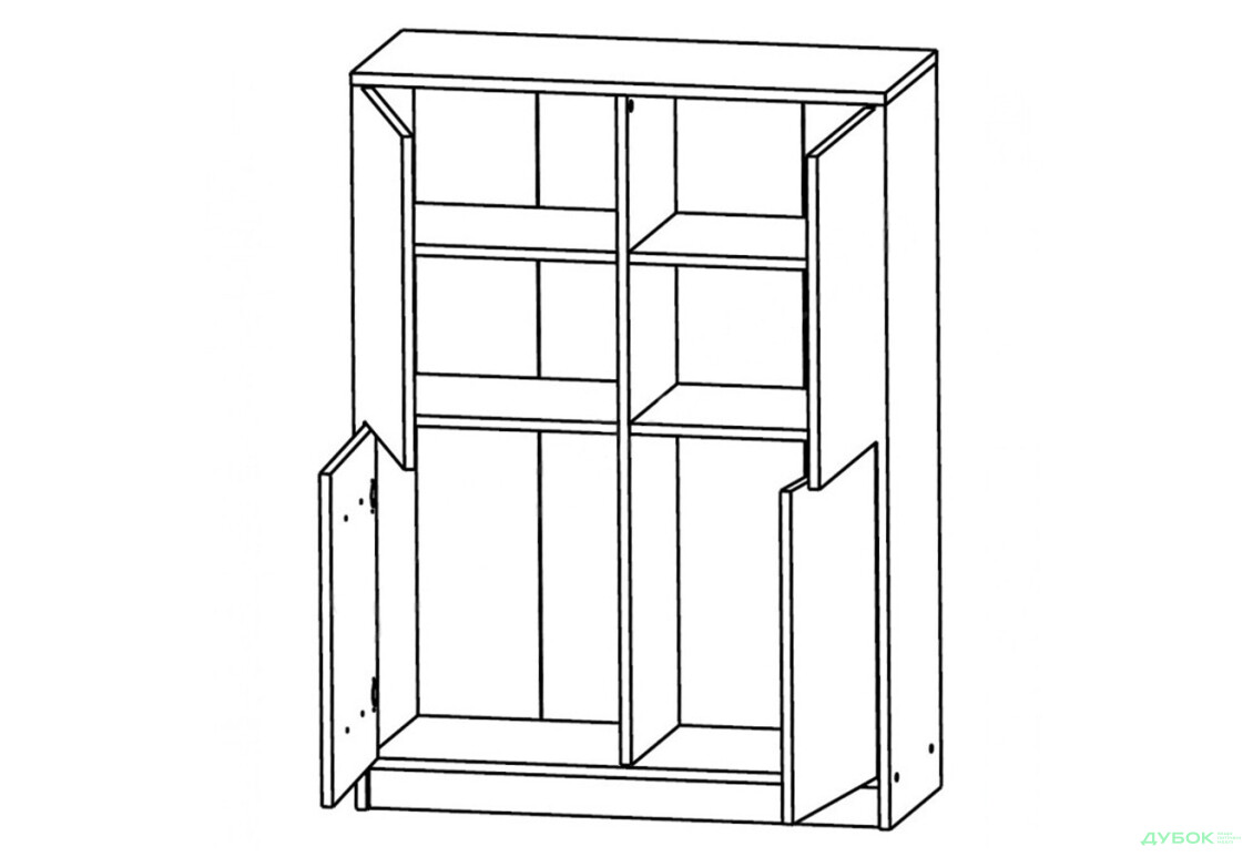 Изображение 2 - Шкафчик KOM4D Непо Дуб сонома / Нимфеа альба Gerbor холдинг