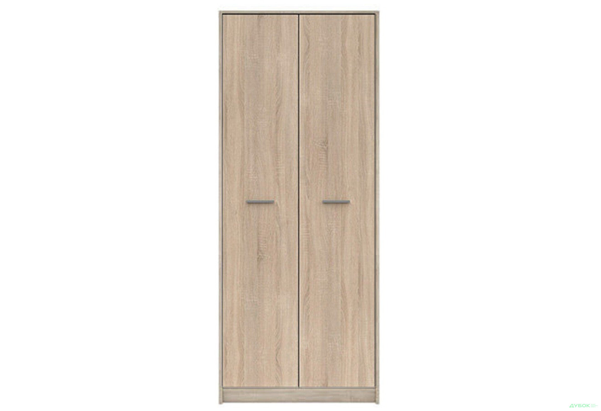 Фото 1 - Шкаф комбинированный Gerbor холдинг Непо 2-дверный 80 см Дуб сонома