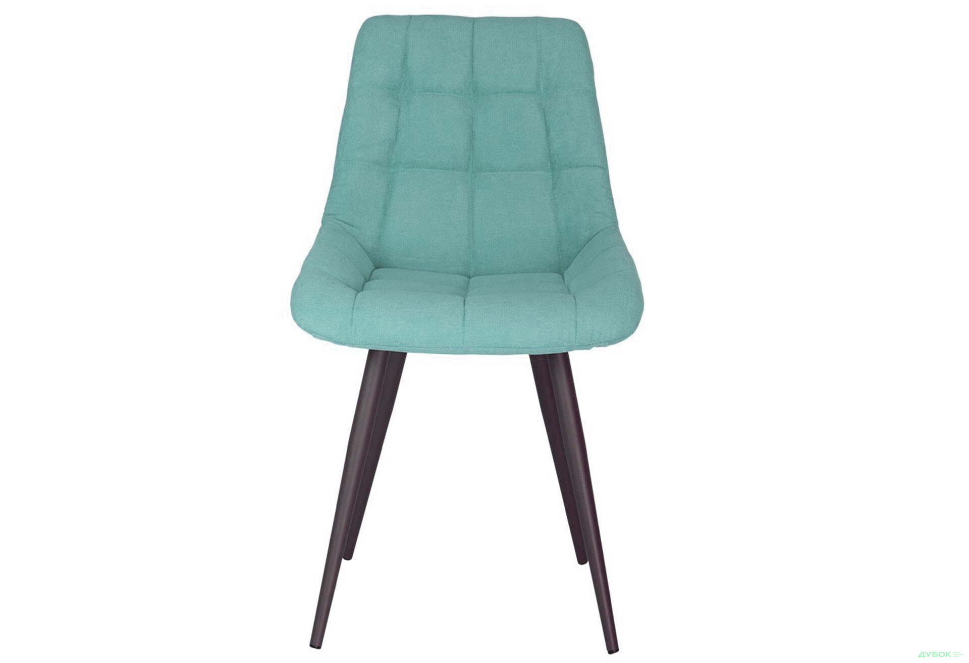 Зображення 2 - Стілець кухонний Новий Стиль Nicole HN Black (Box-2) SQR 53x56x86 см м'який / комплект 2шт 