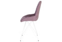 Зображення 3 - Стілець кухонний Новий Стиль Nicole LF White (Box-2) SQR 53x56x84 см м'який / комплект 2шт 