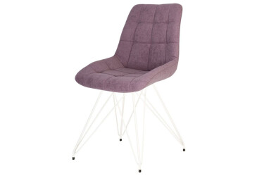 Стул кухонный Новый Стиль Nicole LF White (Box-2) SQR 53x56x84 см мягкий / комплект 2шт 