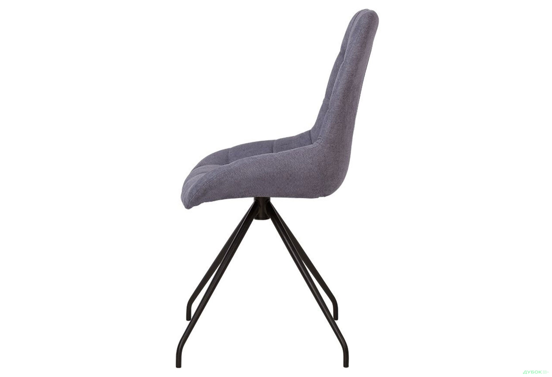 Зображення 2 - Стілець кухонний Новий Стиль Nicole SN Black (Box-2) SQR 53x44x86 см м'який / комплект 2шт 