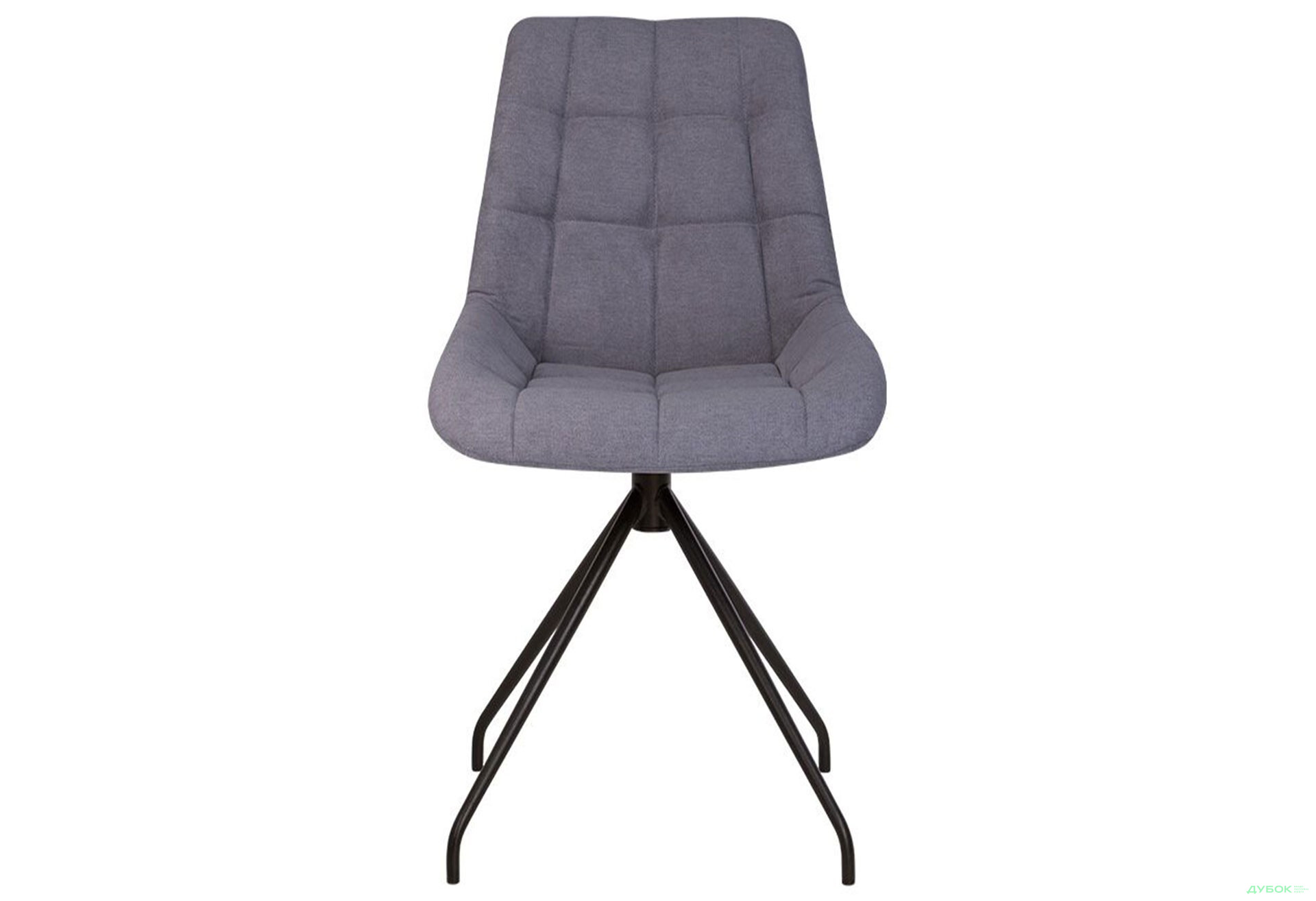 Зображення 3 - Стілець кухонний Новий Стиль Nicole SN Black (Box-2) SQR 53x44x86 см м'який / комплект 2шт 