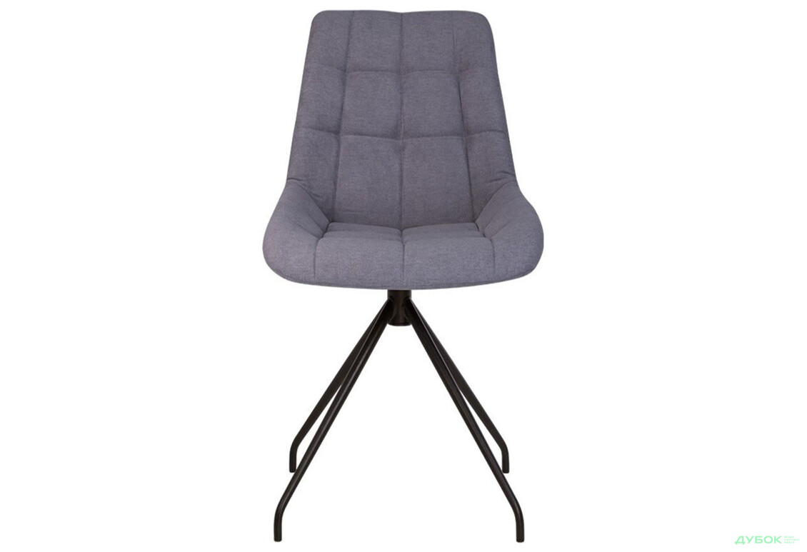 Зображення 3 - Стілець кухонний Новий Стиль Nicole SN Black (Box-2) SQR 53x44x86 см м'який / комплект 2шт 