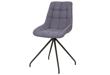 Стул кухонный Новый Стиль Nicole SN Black (Box-2) SQR 53x44x86 см мягкий / комплект 2шт 