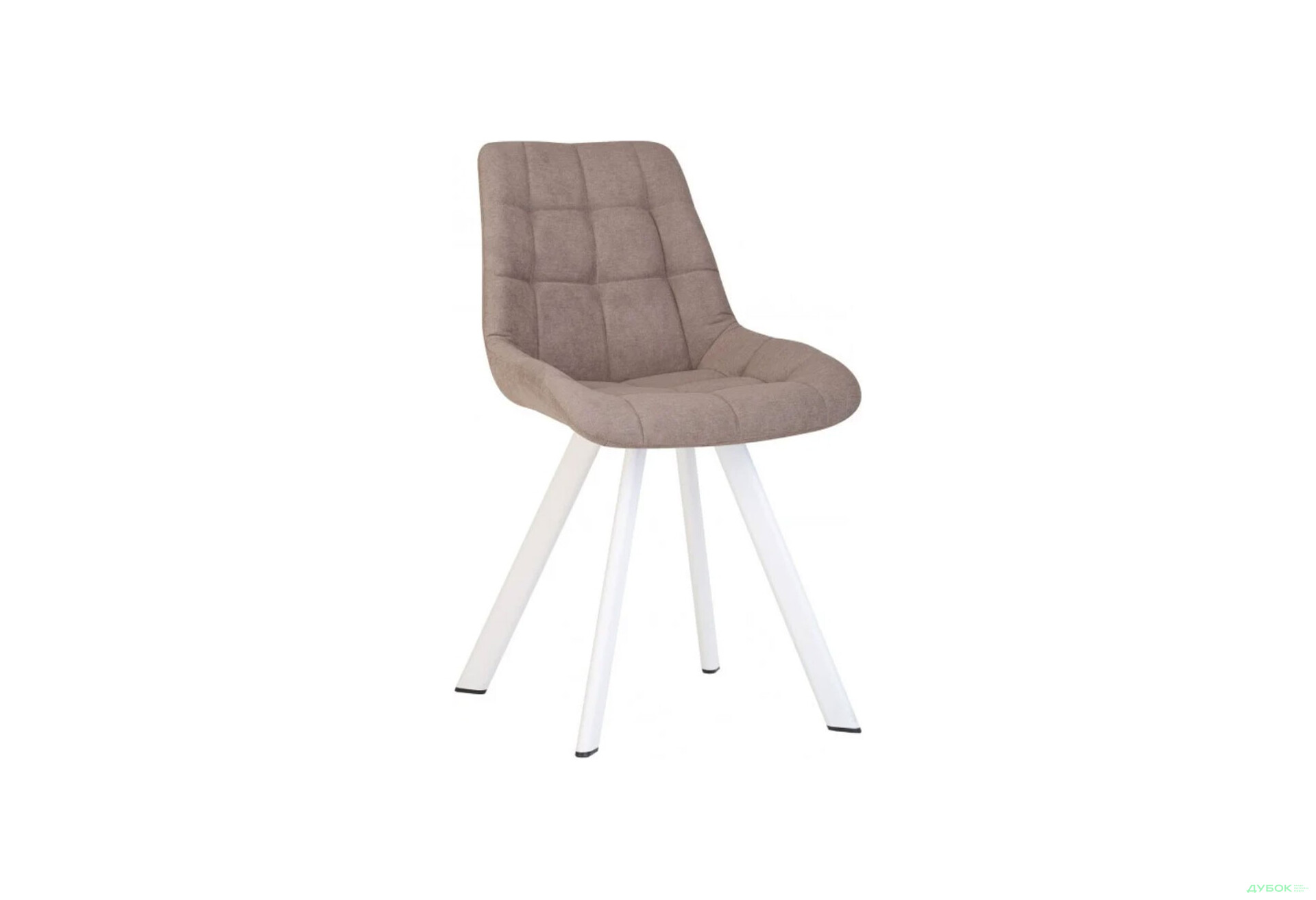 Изображение 3 - Стул кухонный Новый Стиль Nicole 4L White (Box-2) SQR 53x56x87 см мягкий / комплект 2шт 