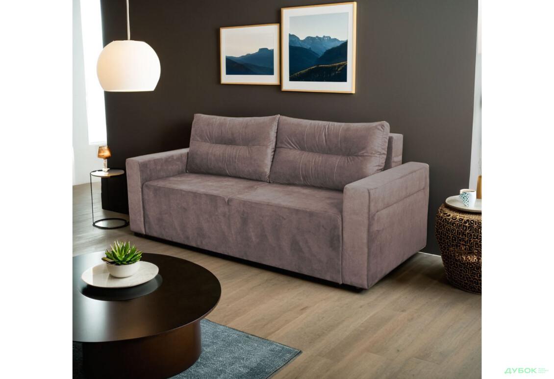 Диван Элегант Бенефит 49 230x104 см коричневый - Изображение 3 Изображение 3 - Диван Элегант Бенефит 49 230x104 см коричневый