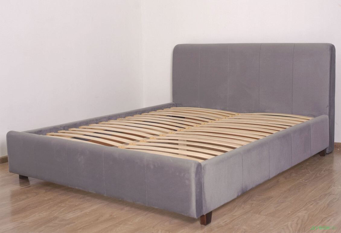 Фото 8 - Ліжко-подіум Elegant Бенефіт 51 160х200 см, сірий