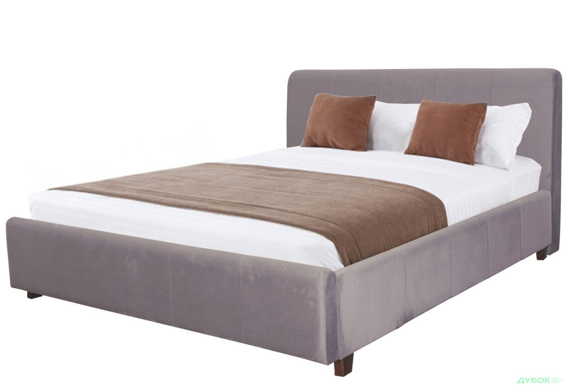 Кровать-подиум Элегант Бенефит 51 160х200 см, серый