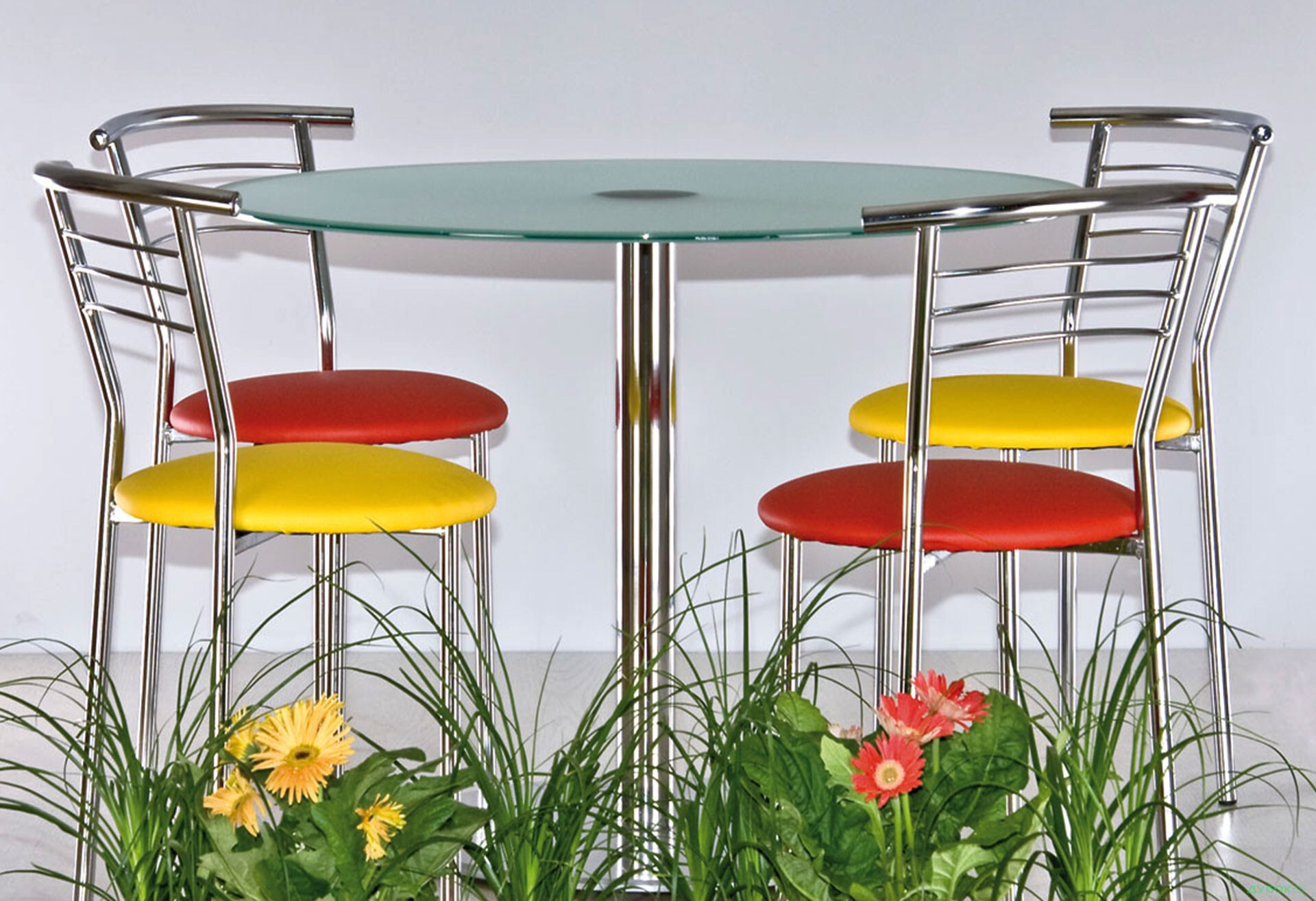 Зображення 5 - Стілець кухонний Новий Стиль Marco Chrome (Box-4) 39x39x78 см / комплект 4шт 